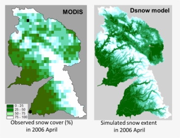 Observed And Simulated Snow Cover In - Atlas, HD Png Download, Transparent PNG