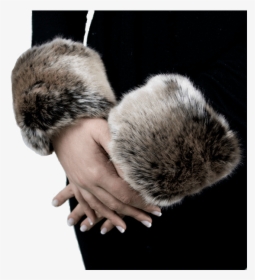 Slap On Faux Fox Cuffs - Fur Clothing, HD Png Download, Transparent PNG