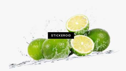 Transparent Lime Png - Lemon And Lime Splash Water, Png Download, Transparent PNG