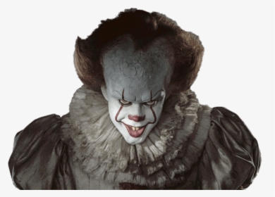 It Pennywise Close Up - Guy That Plays It 2017, HD Png Download, Transparent PNG
