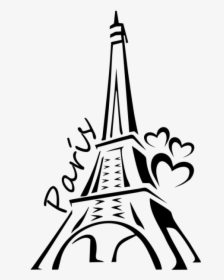 Torre Eiffel Drawing At - Clipart Eiffel Tower Png, Transparent Png, Transparent PNG