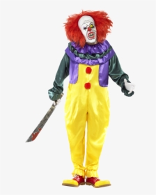 Transparent Clown Png - Killer Clown Costume, Png Download, Transparent PNG