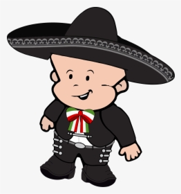 Transparent Charro Clipart - Charros Mexicanos Animados, HD Png Download, Transparent PNG