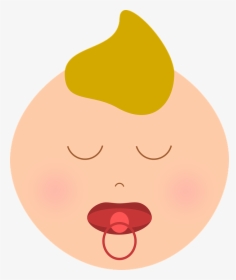 Baby, Child, Cute, Sleeping, Girl, Boy, Pacifier, Blond - Niño Durmiendo Png, Transparent Png, Transparent PNG