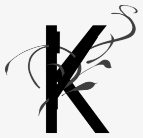 Letter K Png - Fancy Letter K Transparent, Png Download, Transparent PNG