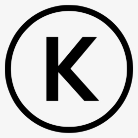 Kosher K - K Icon Png, Transparent Png, Transparent PNG