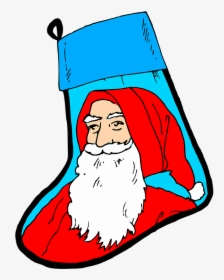 Christmas Noel Santa Claus Boots December - Gambar Natal Kaos Kaki Kartun, HD Png Download, Transparent PNG