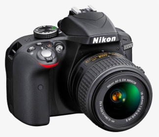Photo Camera Png Image - Nikon D3300, Transparent Png, Transparent PNG