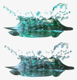 Water Splash Effects, Color, Splash Water, Splash Water - Drop, HD Png Download, Transparent PNG