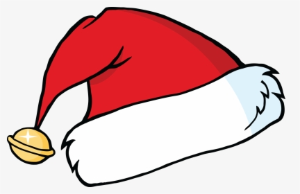 28 Collection Of Santa Hat Clipart Outline Png - Santas Hat, Transparent Png, Transparent PNG