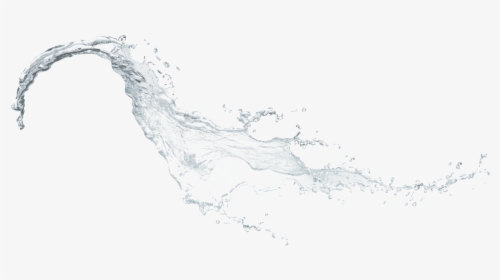 #water #splash #effects #frame #effect - Sketch, HD Png Download, Transparent PNG