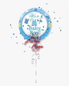 Its A Boy Onesie Clothesline - It's A Boy Mylar Balloon, HD Png Download, Transparent PNG