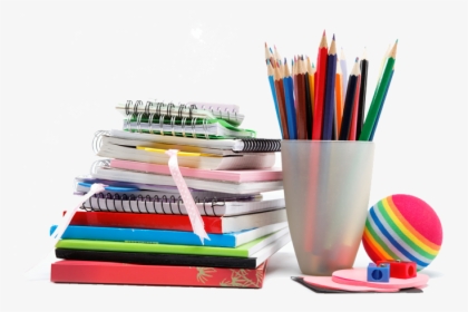 Transparent Pencil And Paper Png - Pens Pencils And Notebooks, Png Download, Transparent PNG