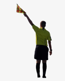 Yellow Shirt Referee - Standing, HD Png Download, Transparent PNG