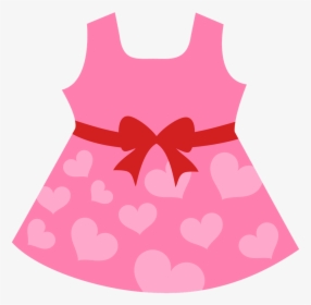 Baby Girl Clothesline Clipart 3 By Kyle - Pink Baby Dress Clipart, HD Png Download, Transparent PNG
