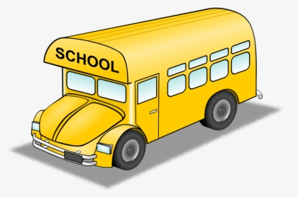 School Bus Svg Vector File Vector Clip Art Svg File - Animated Image Of Bus, HD Png Download, Transparent PNG