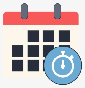 Calendario - Calendar Png Icons Flat, Transparent Png, Transparent PNG