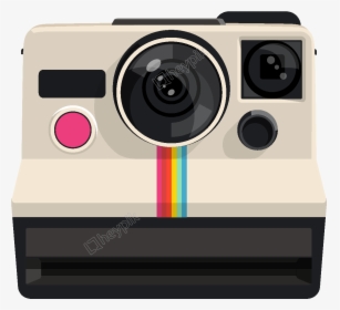 Clip Art Free Camera Vector - 1000 Polaroid Land Camera, HD Png Download, Transparent PNG