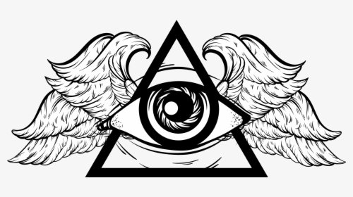 All Seeing Eye Png - All Seeing Eye With Wings, Transparent Png, Transparent PNG