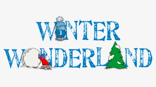 Winter, Wonderland, Word, Snow, Cold, Season, Frost - Transparent Winter Wonderland Clipart, HD Png Download, Transparent PNG