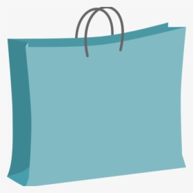 Blue Shopping Bag Png, Transparent Png, Transparent PNG