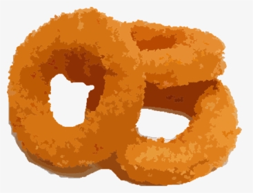 Onion Rings, Fried, Food, Crispy, Rings, Junk Food - Onion Rings Clipart, HD Png Download, Transparent PNG