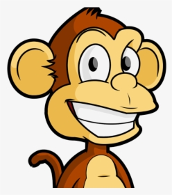 Vector Cartoon Monkey Png, Transparent Png, Transparent PNG