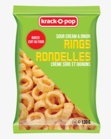 Sour Cream And Onion Rings - Krack O Pop, HD Png Download, Transparent PNG