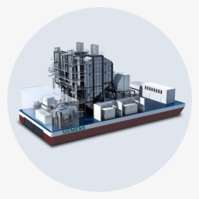 Transparent Nuclear Power Plant Clipart - Siemens Floating Power Plants, HD Png Download, Transparent PNG