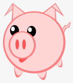 Cute Pig Face Images Download Png Clipart - Cartoon Pig No Background, Transparent Png, Transparent PNG