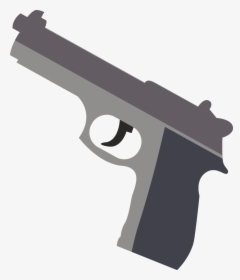 Pistol Model Vector Png Download - Transparent Gun Vector Png, Png Download, Transparent PNG