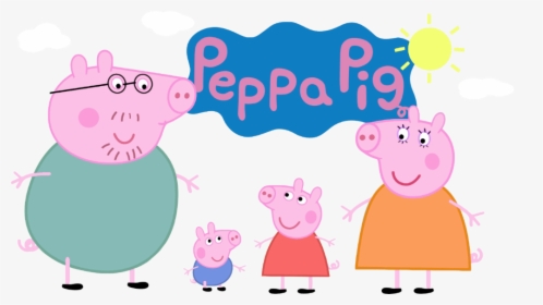 Peppa Pig Family - Peppa Pig Png, Transparent Png, Transparent PNG
