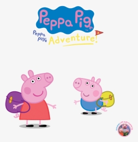 Peppa Pig Clipart Party - Transparent Peppa Pig Logo Png, Png Download, Transparent PNG