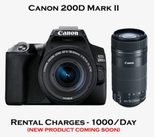Canon Eos 200d Ii, HD Png Download, Transparent PNG