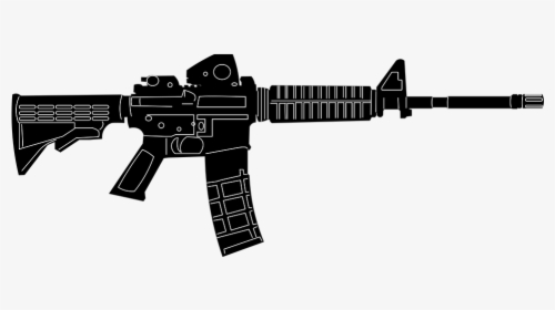 M16, Rifle, Ar, Ar15, Military, Army, War, Gun, Weapon - Ar 15 M16, HD Png Download, Transparent PNG