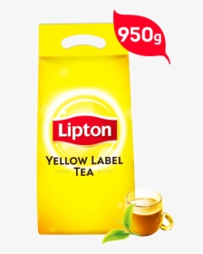Lipton Yellow Label Tea Pouch 950 Gm - Lipton Tea 950gm Png, Transparent Png, Transparent PNG