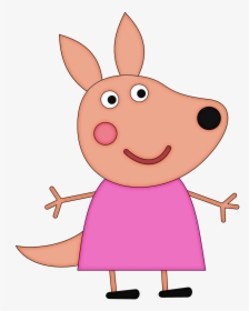 Clipart Mom Pig - Cartoon, HD Png Download, Transparent PNG