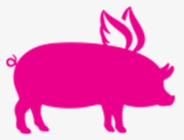 Flying Pig Bbq Delivery Louisiana Ave Shreveport - Free Pig Svg, HD Png Download, Transparent PNG