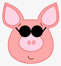 Cool Pig Svg Clip Arts - Pig In Pearls Clip Art, HD Png Download, Transparent PNG
