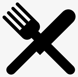 Transparent Fork Png - Cartoon Knife And Fork Png, Png Download, Transparent PNG