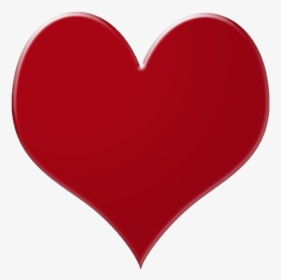 Coração, Vermelho, Como, Poker, Cor - Heart, HD Png Download, Transparent PNG