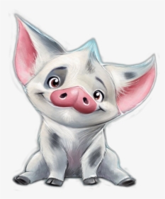 Transparent Pig Clipart - Moana Cartoon Pig, HD Png Download, Transparent PNG
