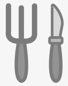 Logo,knife,fork - Knife And Fork Cartoon Png, Transparent Png, Transparent PNG
