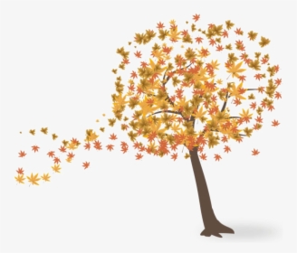 Fall Tree Transparent Png - Autumn Tree Transparent Png Free, Png Download, Transparent PNG