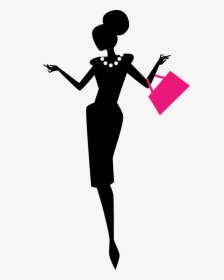 Model Silhouette Png- - Silhouette Transparent Fashion Png, Png Download, Transparent PNG