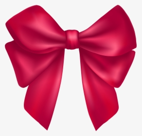 Dark Pink Bow Png Clipart - Bow Clipart Png, Transparent Png, Transparent PNG