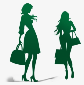 Fashion Model Silhouette Clip Art At Getdrawings - Fashion Girls Silhouette Transparent Background, HD Png Download, Transparent PNG
