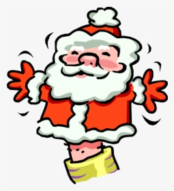 Vector Illustration Of Santa Claus Hand Puppet, HD Png Download, Transparent PNG
