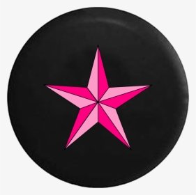 Pink Nautical Star Girls Sea Life Ocean - Circle, HD Png Download, Transparent PNG