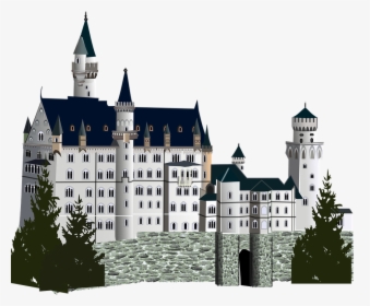 Neuschwanstein, Castle, Castle Neuschwanstein - Neuschwanstein Castle, HD Png Download, Transparent PNG